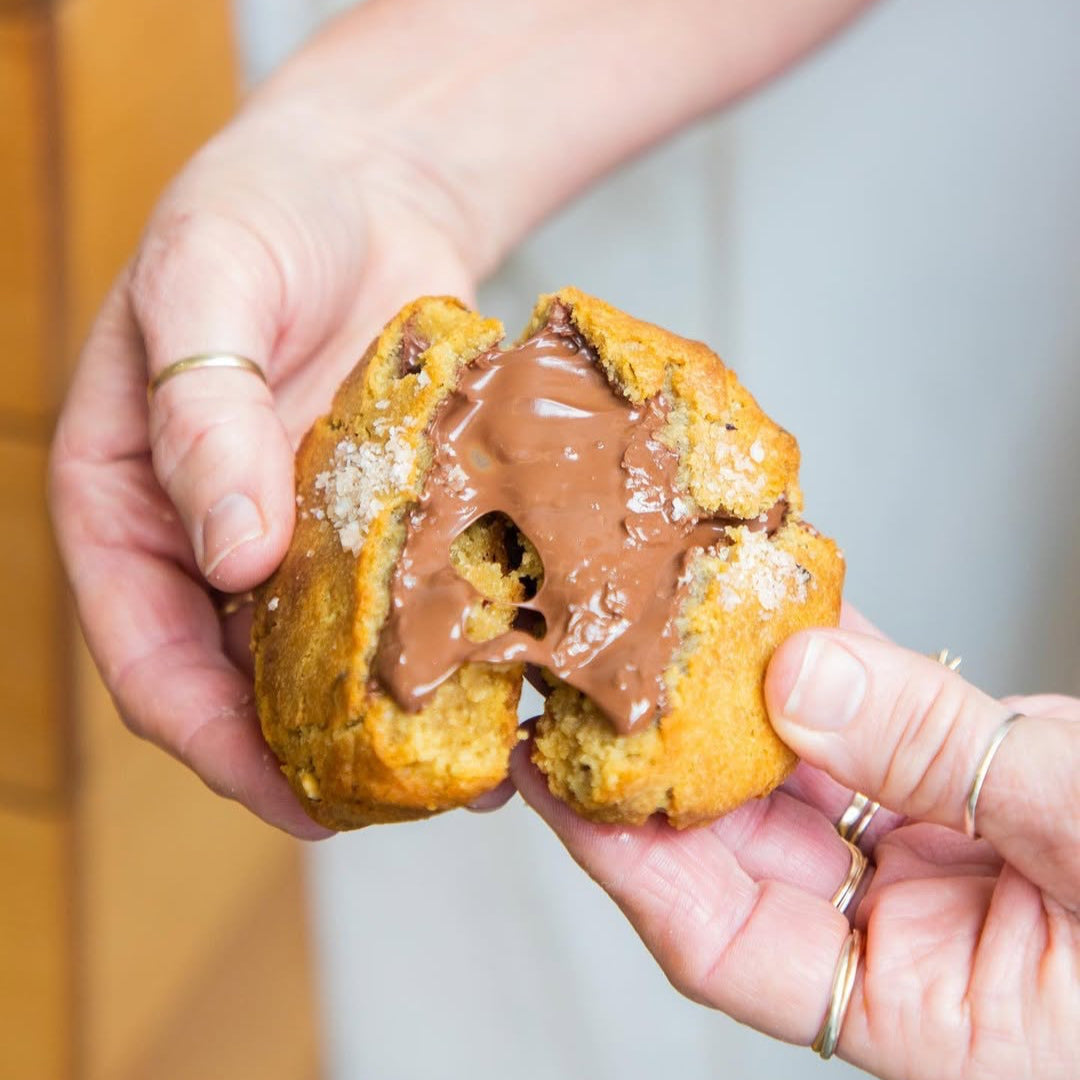 Nutella Sea Salt Cookie